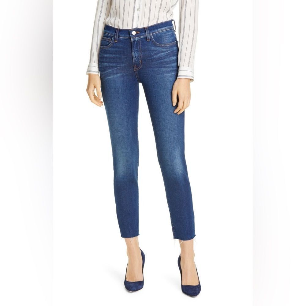 L’AGENCE El Matador French Slim Crop Jeans Size 26